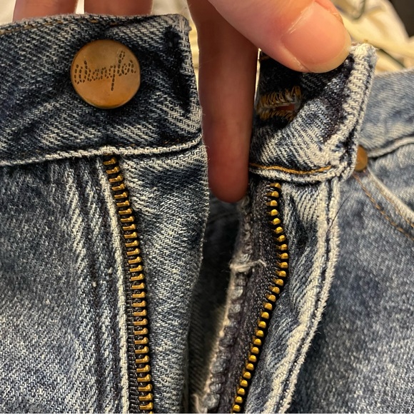 Wrangler High Rise Vintage Jeans 32x34 - Picture 6 of 8